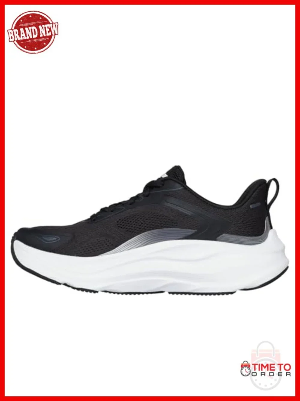Max Cushioning Running Shoes with Goodyear Outsole, Breathable Mesh